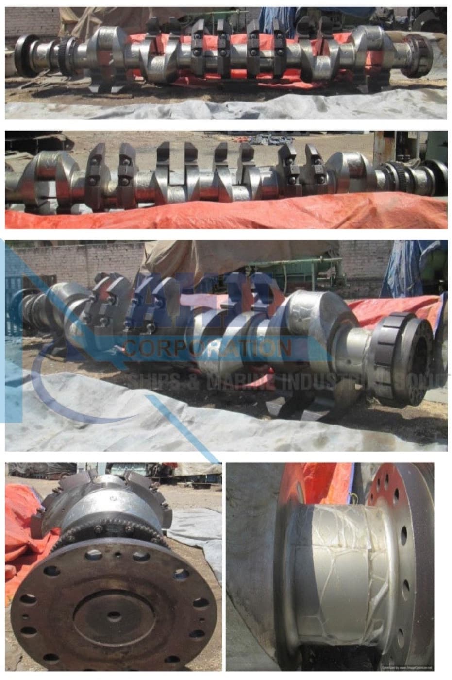 MaK 6M601 Crankshaft