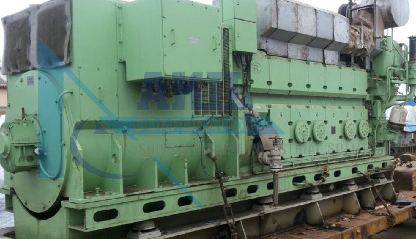MAN B&W 6L27/38 Genset