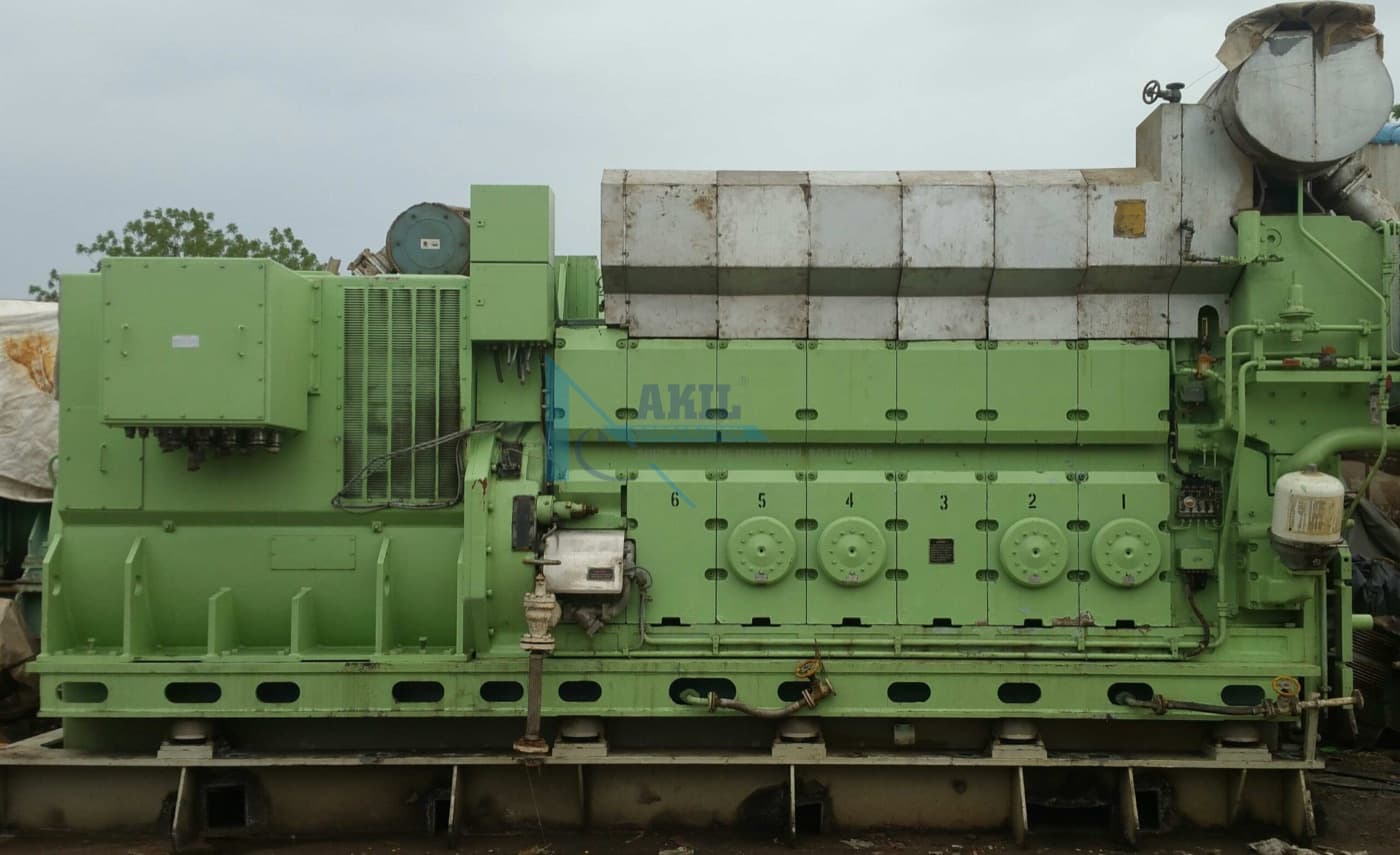 MAN B&W 7L27/38 Genset