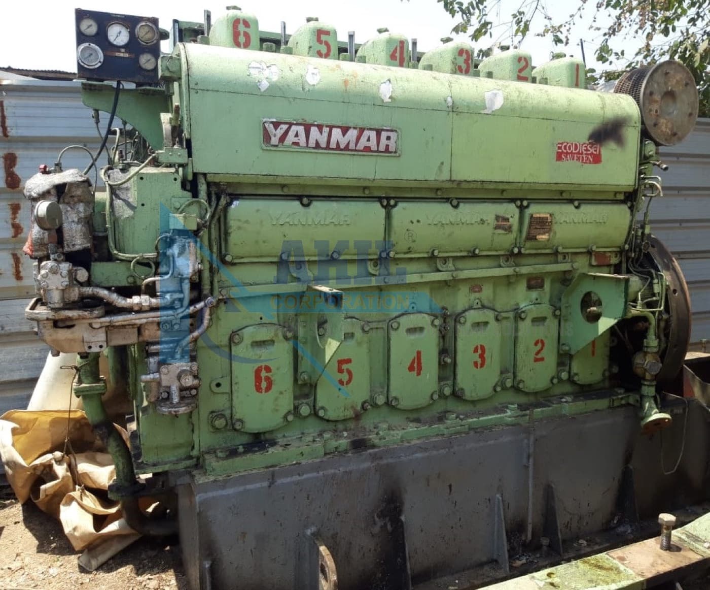 Yanmar 6N21AL-UV Complete Engine