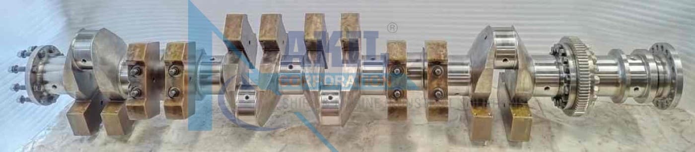 Sulzer 6ZA40S Crankshaft